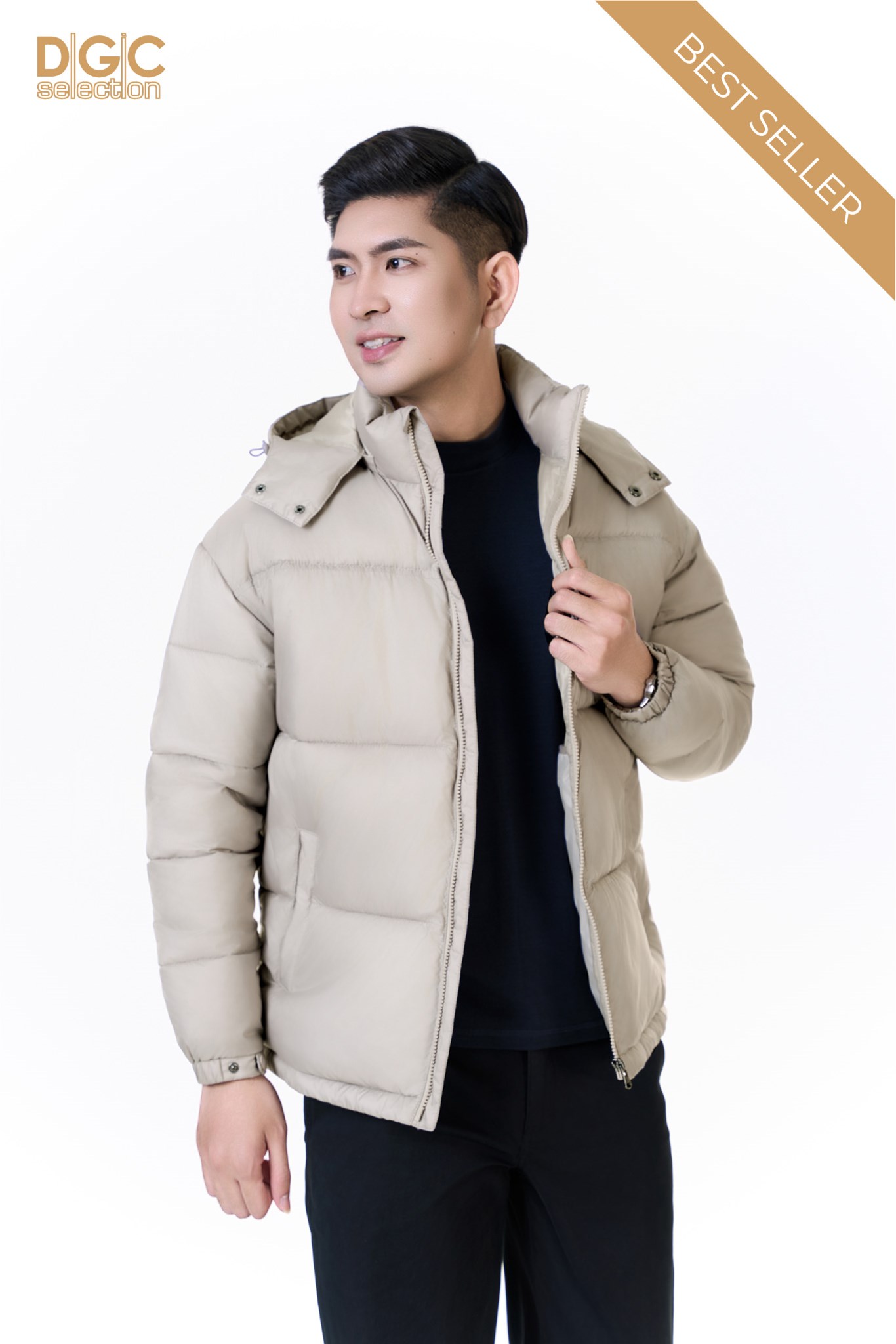 Ảnh của Áo jacket 3 lớp dáng ngắn